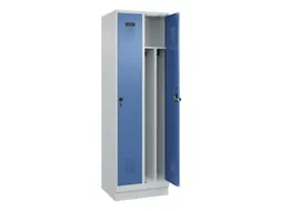 locker voor scheiding van kleding,HxBxD 1950x600x500mm,2vak
