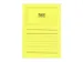 Classico L-map met venster A4 geel 100 stuks