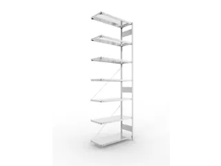 systeemstelling,aanbouwveld,CLIP,HxBxD 3000x1006x436mm,vakl. 150kg - 3