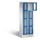 Lockerkast 1800x610x500mm 2x4 vakken Cilinderslot, Sokkel, RAL5010