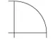 angle de liaison,90 °,lxP 800x800mm,panneau gris clair,rond