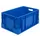 Stapelkrat Pp Hxlxb 270X600X400Mm 50L Blauw