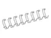 Draadrug Fellowes 8mm 34-rings A4 zilver 100stuks