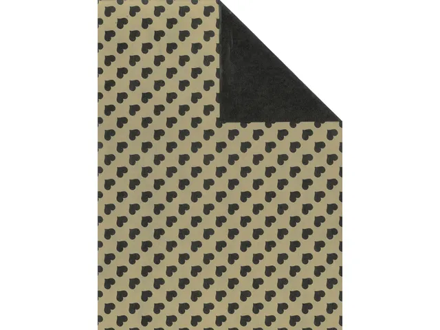 Cadeaupapier Kangaro kraft 4 dessins assorti, 70 x 200 cm, 60 rol.