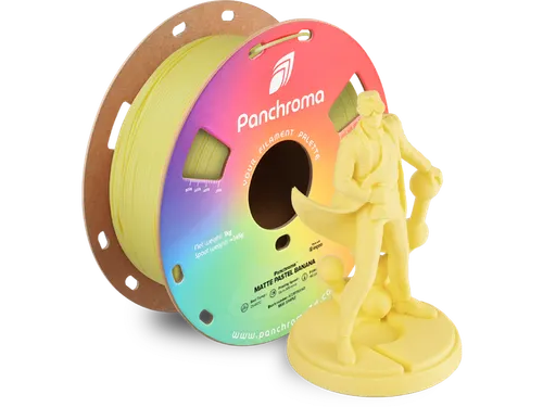 PLA Matte 1,75mm lichtgeel 1kg Panchroma 3D Filament