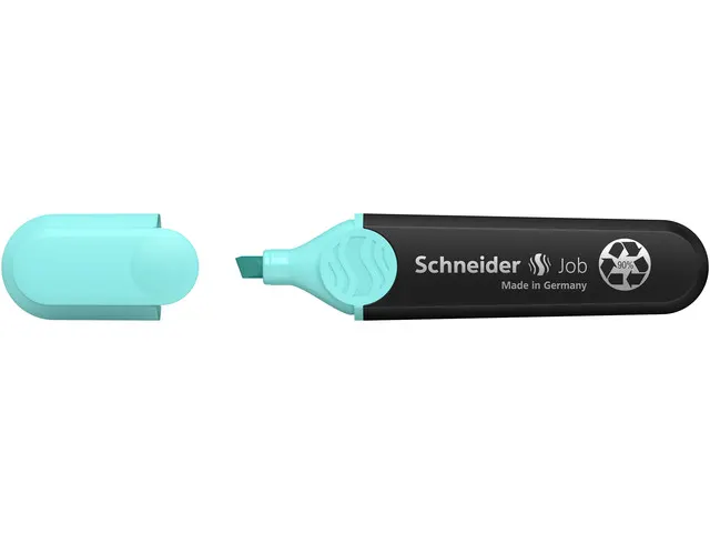 Markeerstift Schneider Job pastel kleur turquoise