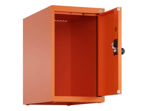 opzetkast,v. locker,1vak.,vak B 300mm,HxBxD 500x300x500mm,draaigrendel