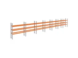 palletstelling,basis+6xaanbouw,HxBxD 3990x26000x1100mm,vakl. 3400kg
