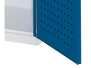 Materiaalkast Vensterdeuren 1950x1000x600mm 9laden 1werkbank Ral5010 - 2