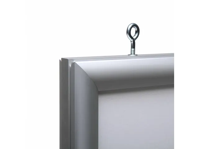 Cadre clipsable poster lumineux LED Double A0