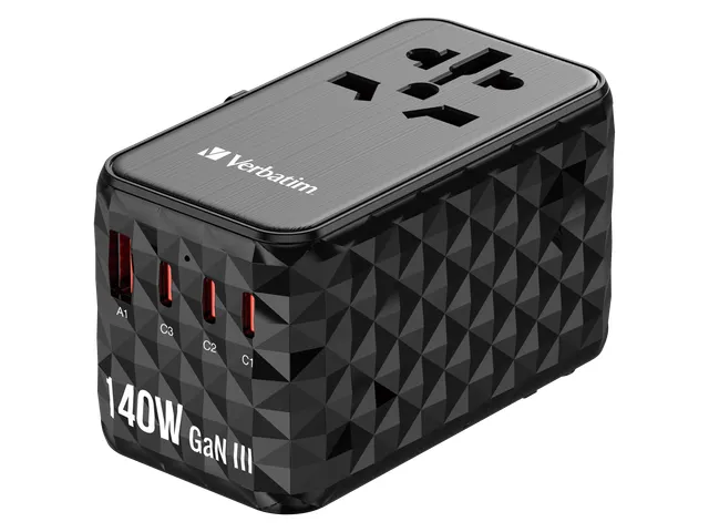 Verbatim 32125 GaN III universele travel adapter UTA-10