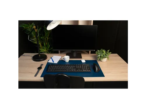 Onderlegger PU 35x60 cm tropisch/cyaan