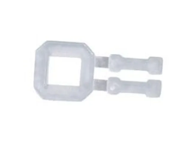 Gespen Kunststof 13mm Wit 1000 Stuks