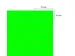 Etiket 70x37mm Fluor Groen 100 Vel