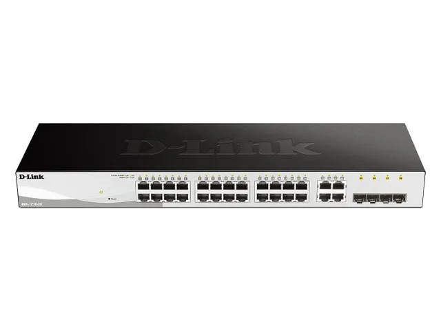 Dgs1210 Gigabit Switch Standalone 24xRJ45 4xSFP POE+/POE