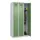 locker,HxBxD 1850x900x500mm,3vak,vak B 300mm,cil.-slot,staand op vloer