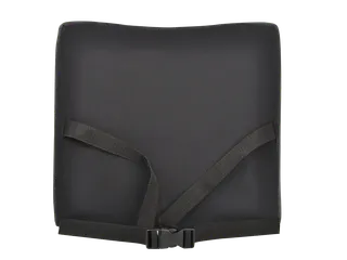 Ergonomische Rugsteun Vleugelvormig Stevig Foam 50mm Dik Zwart - 7