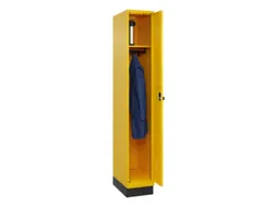 locker,HxBxD 1950x300x500mm,1vak,vak B 300mm,draaigrendel,sokkel