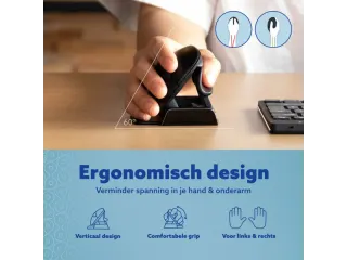 Ergonomische muis R-Go Twister Ambidexter Links/Rechts bluetooth - 3