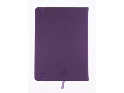 Schetsboek Kangaro A5 purple heart PU HC 80 vel 140gr roomwit met elas