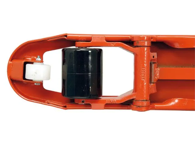 pallethefwagen,draagverm. 2300kg,vork L 1000mm,zwenkwielen PU