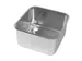 Inlas spoelbak rvs 50x40x25cm