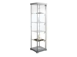 Vitrine Design Hxbxd 1800x425x425mm 4 Glazen Legborden
