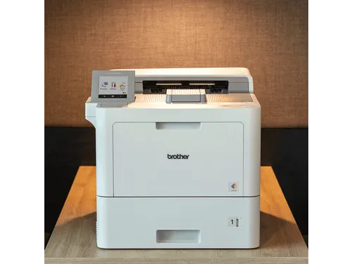 Zakelijke A4 kleurenlaserprinter met geavanceerde papieropties en inge