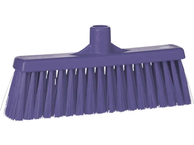 Hygiene 3166-8 veger met rechte nek medium vezels paars 310mm