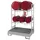 Complete Aanbieding Stapelframes 3X60L 2X200L Vaste Opvangbak Verzinkt