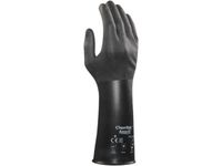 Handschoen Chemtek 38-520 Zwart Butyl Maat 10