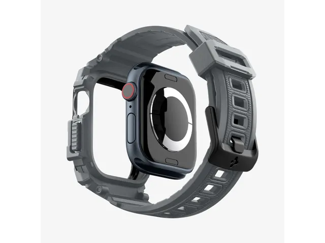 Spigen Rugged Armor Pro Opbergtas Donkergrijs Apple Watch 10 46mm