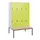 Dubbeldekse dekenkist,HxBxD 1950x1200x815mm,4x2vak.,vak B 300mm