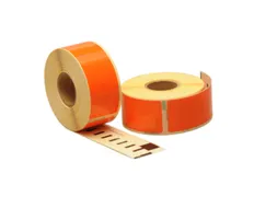Dymo Compatible Label Oranje 99010 28x89mm