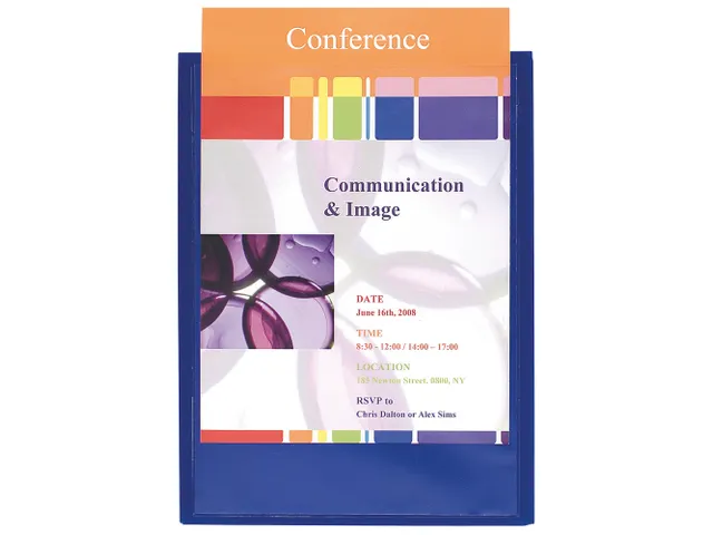 Presentatiemap Soepel PP Krea Cover A4 Blauw