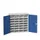 post-/sorteerkast 1000x1050x350mm 4x7vakken RAL7035+RAL5010