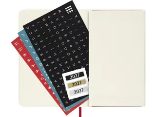 Agenda 2027 Moleskine 12M Planner Weekly 7dag/1pagina sc scarlet red - 7