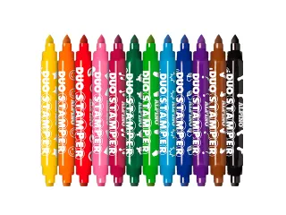 Duo Stamper viltstiften set van 12 stuks - 3