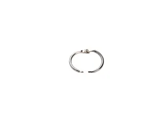 Boekbindersring Creativ Company 19mm zilver 10 stuks - 3