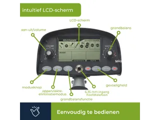 Metaaldetector Premium Zoekdiepte 25cm - 8