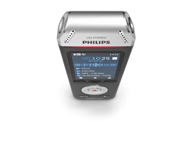 Enregistreur audio Philips DVT 2110 pour interviews