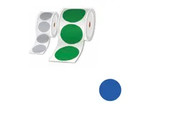 Brother LTZ15100FPEL, Blauw, Cirkel, 10 cm, 250 stuk(s)