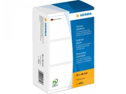 Herma 4311 Adresetiketten voor Schrijfmachines Leporello 95x48mm