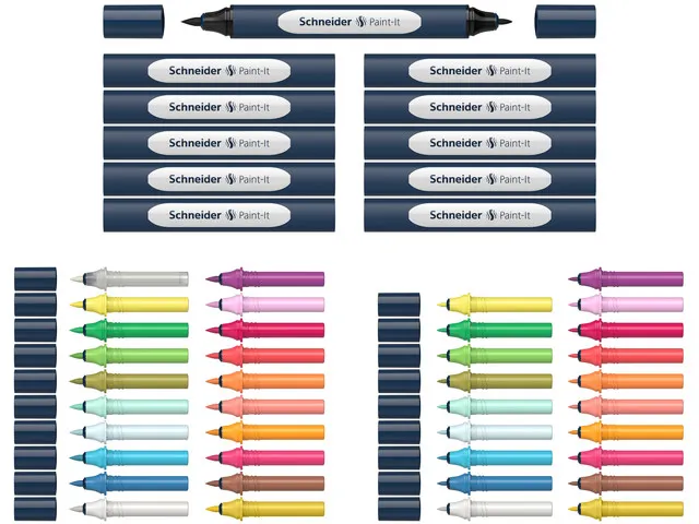 Twinmarker Schneider set Paint-It 040 52 stuks ass. kleur