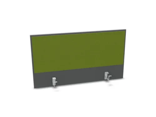 opzetpaneel bureau aanbouw achter MS-donkergrijs BN7048-groen 1000mm