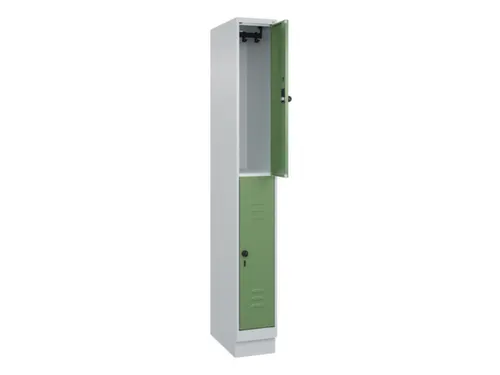 dubbeldekse locker,HxBxD 1950x250x500mm,1x2vak.,vak B 250mm