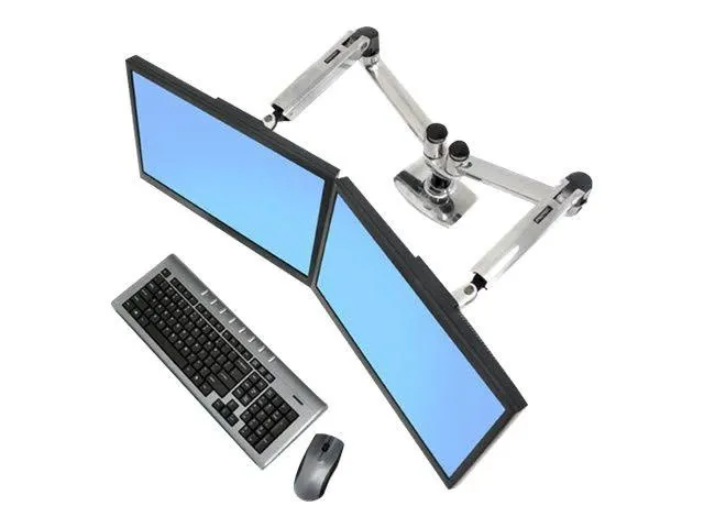 Ergotron Monitorarm LX Dual Deskmount Arm 2 Schermen