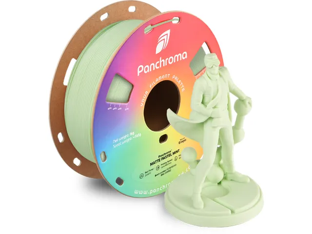 PLA Matte 1,75mm pastelgroen 1kg Panchroma 3D Filament