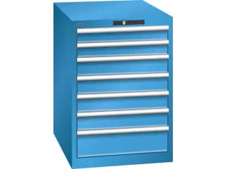 Ladenkast Hxbxd 800x564x725mm 7laden 75kg Vu Afwerking Ral5012 - 2