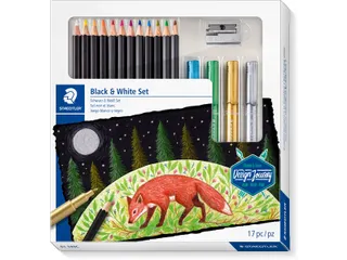 Black & White Set, set van 17 stuks - 1